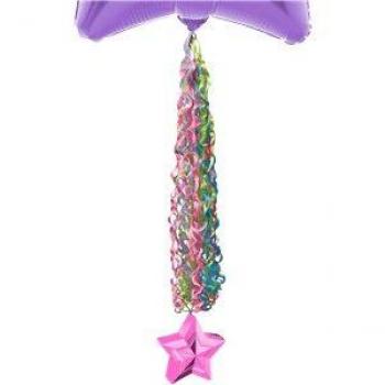 Amscan International – 8231101 tailstwirlz Jewel Tones globo, tamaño mediano