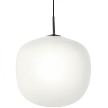 Lámpara Colgante Rime Ø45 cm Negro - Muuto - Vidrio