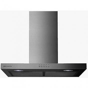 EAS ELECTRIC SMART TECHNOLOGY | EMRH906X | Campana extractora | Campana de pared | Anchura de 90 cm | Color Inox | Control Mecánico | 3 niveles | LED | 3 filtros lavables | capacidad de 600 m3/h
