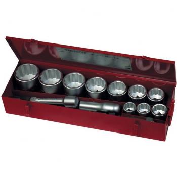 Juego de llaves de vaso bihexagonales 1 M1115MM - 15 piezas