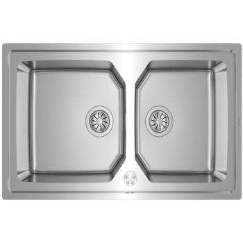 Fregadero Teka Brooklyn 90 M-XP 2C sobre-encimera Rectangular Acero Inoxidable Reversible 90 cm