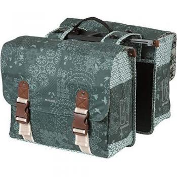 ALFORJAS BASIL BOHEME MIK 37x15x37cm 35L VERDE