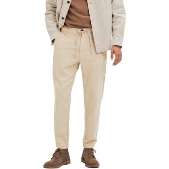 Selected 172 Brody Slim Tapered Fit Linen Chinos
