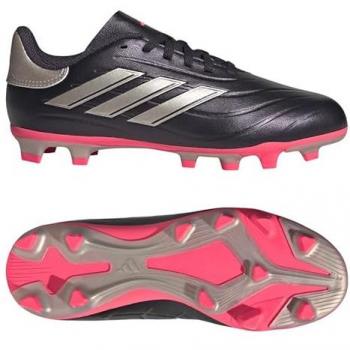 Botas de fútbol Adidas Copa Pure 2 Club FXG para niño, césped artificial, color morado (37 1/3), con diseño flexible y suela adecuada para múltiples superficies