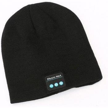 Gorro de invierno inteligente con auriculares inalámbricos Bluetooth y micrófono