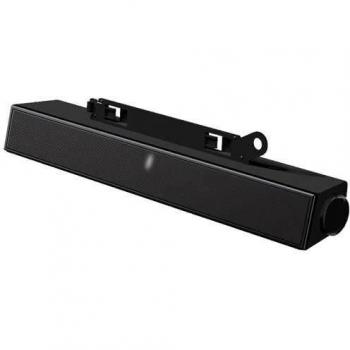 Barra de Sonido Externa DELL AX510 - 2.0 Canales, 10 W, Color Negro, Con Adaptador de Corriente (EU)