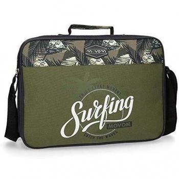 Movom Relax Cartera Escolar Verde 38x28x6 cms Poliéster