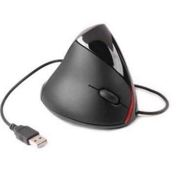 tinxi® óptico ratón vertical ergonómico vertical del ratón 1600dpi 5 teclas