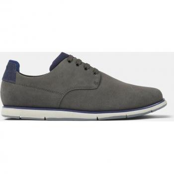 CAMPER Smith - Men's Casual Shoes - Grey, size 45, Cotton fabric