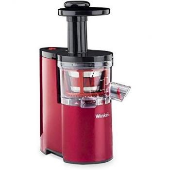 Winkel SX24 Licuadora para Frutas y Verduras, 200 W, 0.5 Litros, Rojo