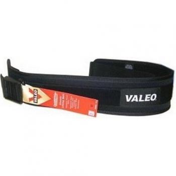 Valeo - Cinturón para halterofilia, color negro Talla:mediano