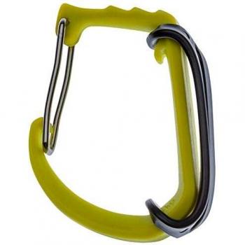 Portamateriales Edelrid SM Clip - Carabiner de plástico para escalada, unisex, color oasis/neón