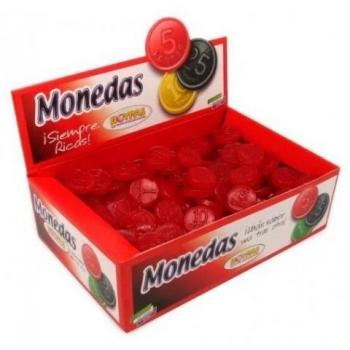 Monedas regaliz Fresa ROYPAS 200 Unid