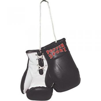 Paffen Sport - Adorno, diseño de guantes de boxeo mini negro/blanco