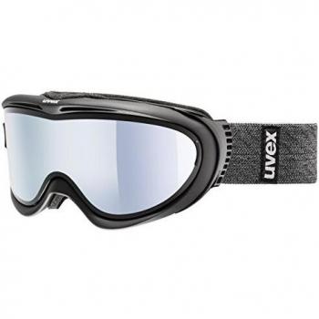 Uvex Comanche TO Gafas de esquí, Adultos Unisex, Black Mat/Silver-lasergold Lite, One Size