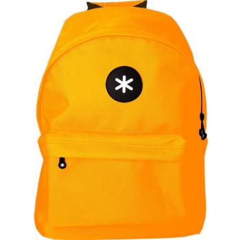 Cartera antartik mochila con asa y bolsillos con cremallera color mostaza 310x160x410 mm