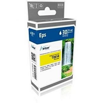 Cartucho de Tinta Amarillo Compatible Epson T0614 - Astar AS15614, 570 Páginas
