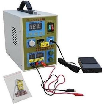 Eco de Worthy g-788h LED dual Pulse Spot Welder 18650 battery charger 800 A 0.1 - 0.2 mm 36 V