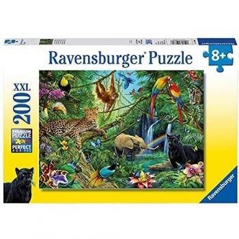 Ravensburger - Puzzle con diseño de la Jungla, 200 Piezas