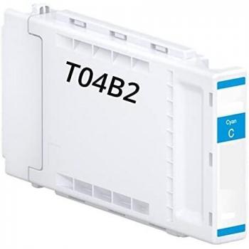 Cartucho de tinta pigmentada Ciano XL compatible con Epson Workforce C8190, C8690, C8610 - Código T04B240 - 4.6K