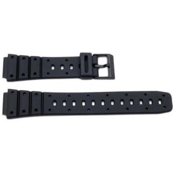 Casio 17mm Black-Resin-TS100