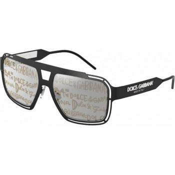 Dolce & Gabbana DG2270 1106K1 Men's Square Black Sunglasses Size 57