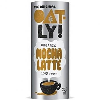 Oatly - Bebida de Avena Mocha Latte - 235 Mililitros
