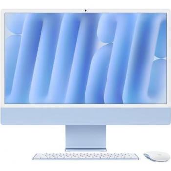 iMac Todo en Uno 24'' Retina 4.5K M4, CPU 10 Núcleos, GPU 10 Núcleos, 24GB RAM, 512GB SSD, Azul
