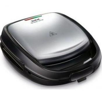 Tostadora Tefal Avante (SW342D38) - Crepera 2 crep(s) Negro, Acero inoxidable, Fácil de Usar