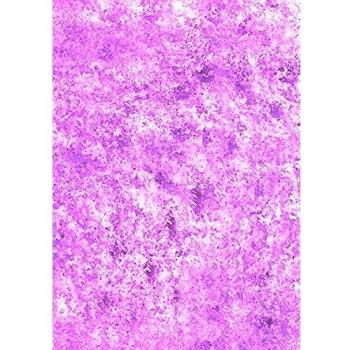 4 hojas A4 Craft Creations decorativo impreso Creative Card - azar púrpura - Matt efecto pintado 240gsm 300mic cartulina impresa - delante con blancos llanos regresará