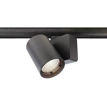 Foco de Pista Trifásico LED 33W Regulable Negro 3000K RA90