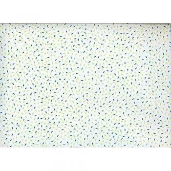 Oz 22129 Candy - Papel estampado para manualidades, color blanco y verde