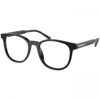Prada PR A15V 16K1O1 Men's Eyeglasses Black Size 50 (Frame Only) - Blue Light Block Available
