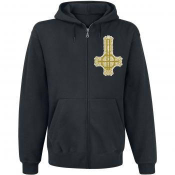 Ghost Wegner Sudadera capucha con cremallera Negro L