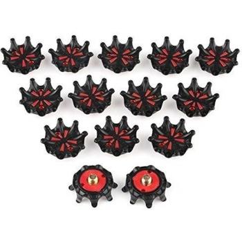 mamimamih 28pcs pinchos para zapatos de golf picos aguijón rosca pequeño de metal para zapatos de deporte golf