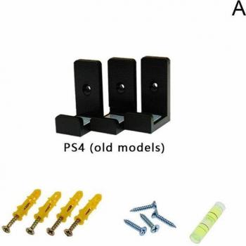 Soporte de Pared ABS para PS4 Pro - Base de Montaje y Dock para Gamepad