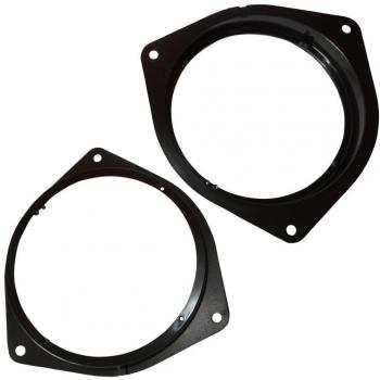 AERZETIX: 2 Adaptadores soportes de Altavoces - 165mm - Puertas Delanteras/Traseras – para Automóvil