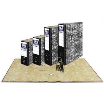 Archivador Novoclas A4 65mm sin rado color negro Unisystem 7439010