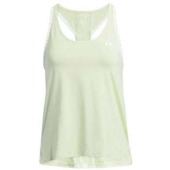 Camiseta sin mangas Under Armour Knockout Verde S Mujer, Deportivo, Multideporte, Poliéster