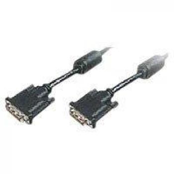 Cable DVI-D de conexión blindado de 5 metros