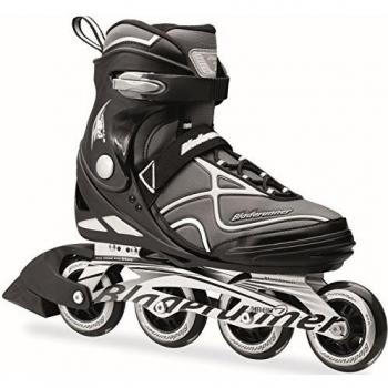 Rollerblade Patines Formula 84, Adultos Unisex, Negro/Plata, S