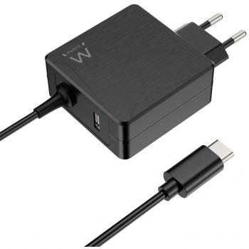 Cargador De Pared USB Tipo C Ewent EW3978 1 x USB Tipo A 65W