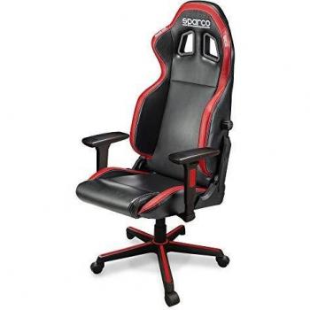 Sparco Icon Gaming Office Chair - Black/Red