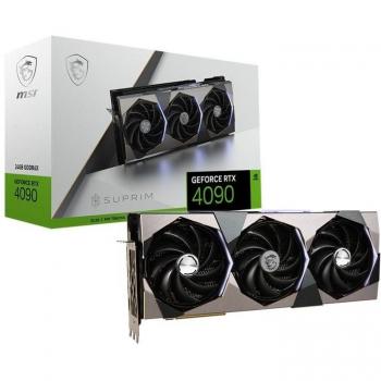 MSI GeForce RTX 4090 SUPRIM 24GB GDDR6X DLSS3 Ultra HD Graphics Card