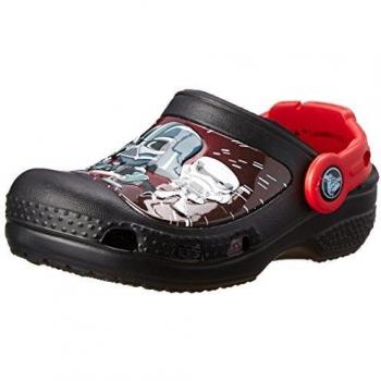 Crocs 201501 Zuecos, Niño, Negro