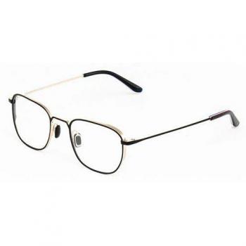 Gafas de sol Vuarnet VL1902 Unisex con clip en color Oro Negro Mate, tamaño 51