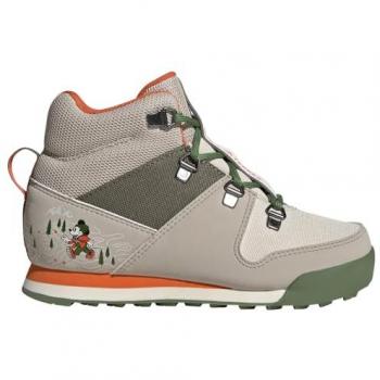 Botas de montaña Adidas Terrex Disney Snowpitch Cold.RDY Winter I, Zapatillas Medias que no son de fútbol, color Wonder Beige/Olive Strata/Semi Impact Orange, talla 30.5 EU