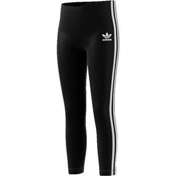 adidas Leggings Tights, Niñas, Black/White, 5-6Y