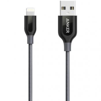 Anker PowerLine+ Lightning 3ft 0.9m USB A Lightning Negro - Cable USB