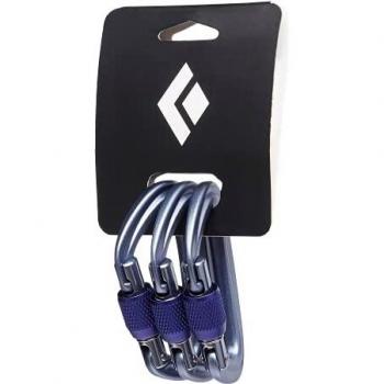 Black Diamond Liteforge Screwgate 3-Pack Carabiner Set